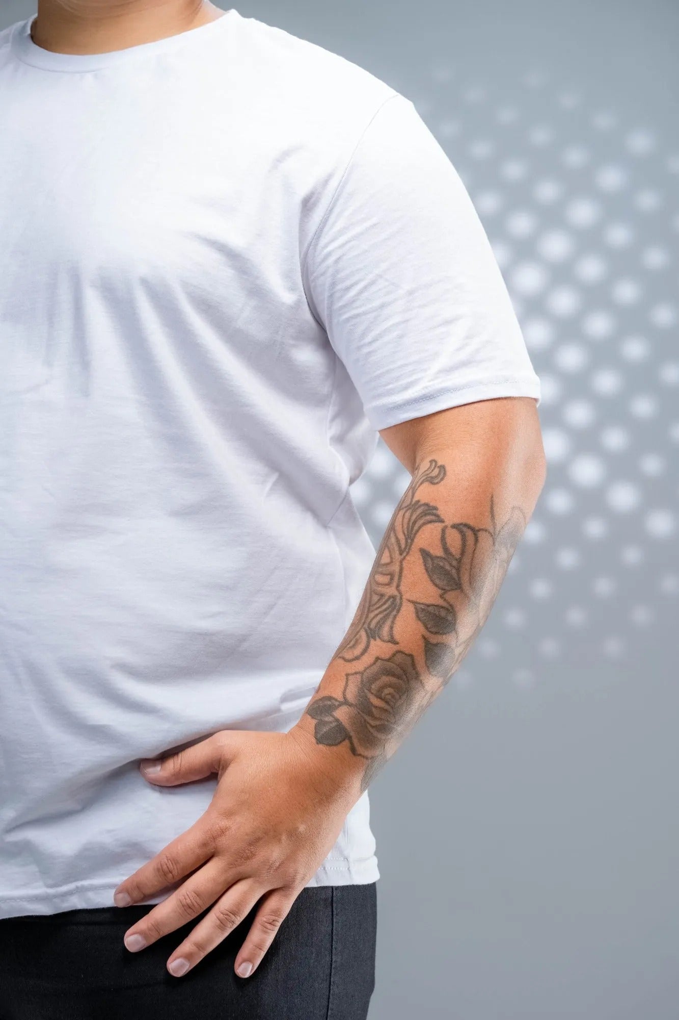 Camiseta 100% Algodão Penteado Plus Size Branca