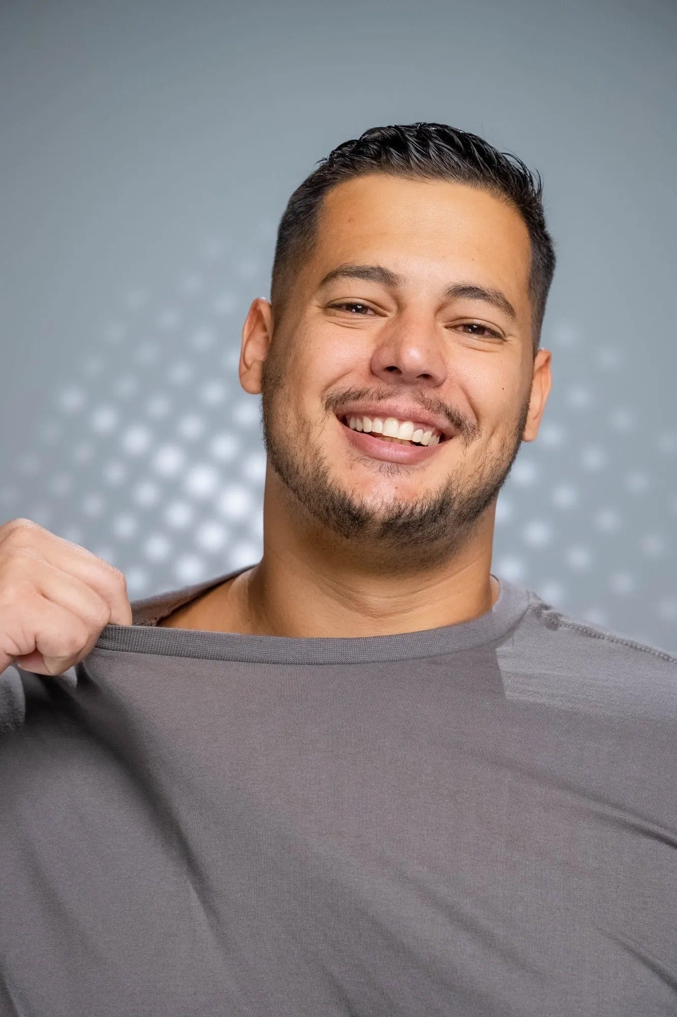 Camiseta 100% Algodão Penteado Plus Size Cinza Chumbo