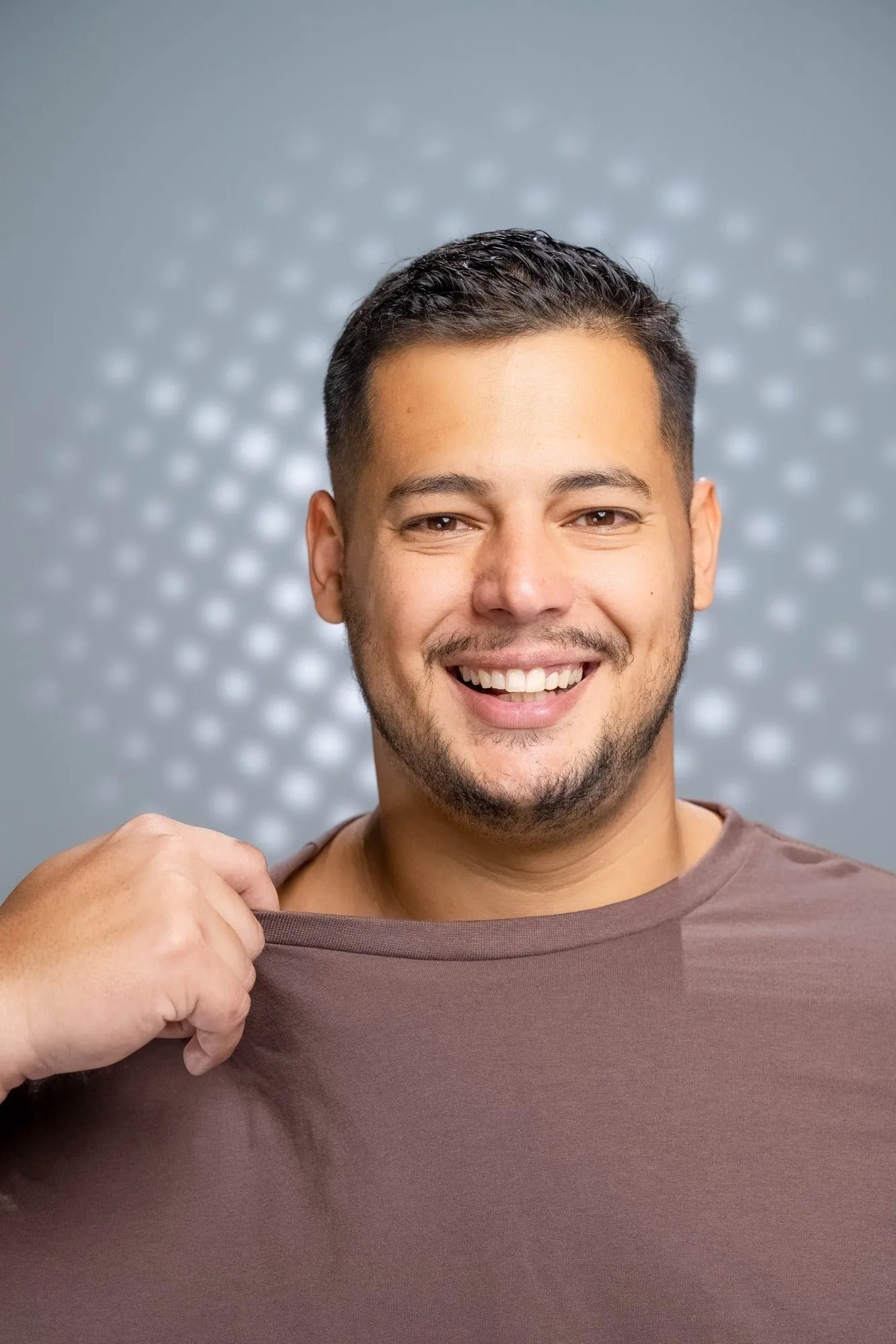 Camiseta 100% Algodão Penteado Plus Size Marrom