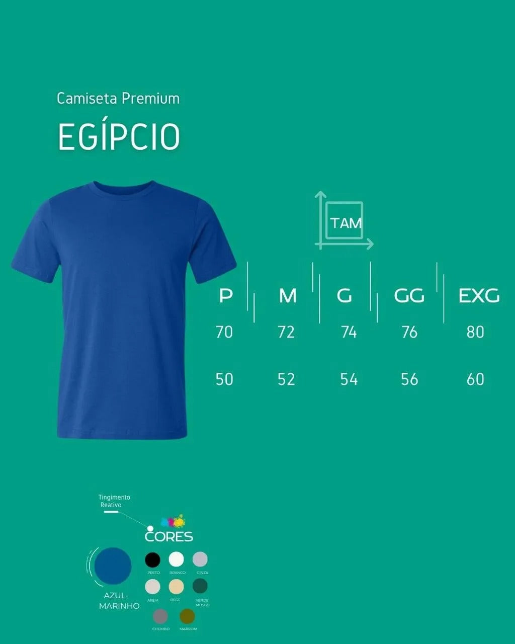 Camiseta Algodão Egípcio Areia