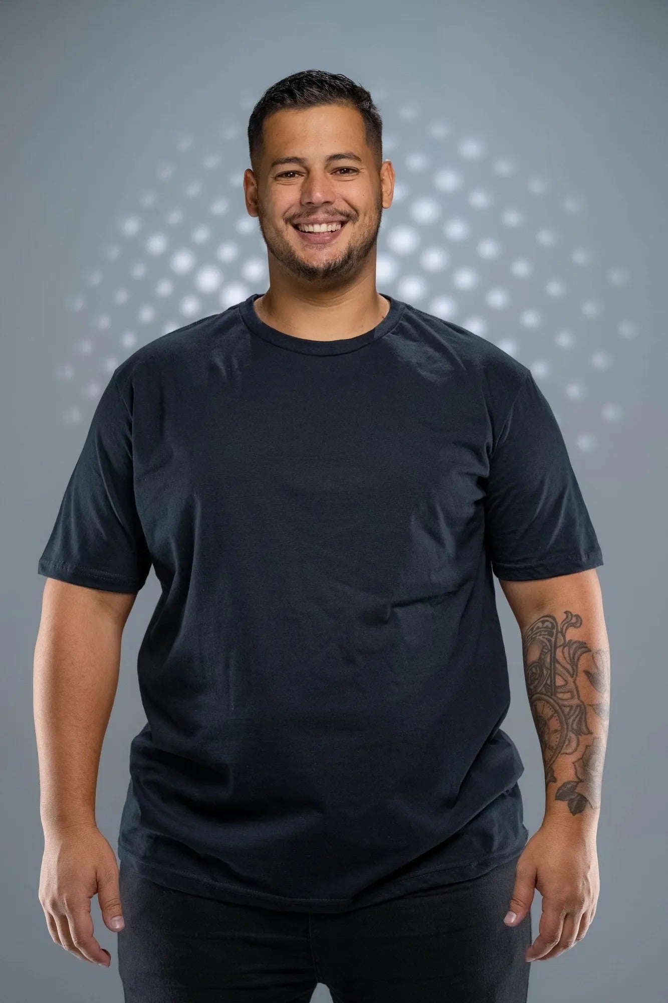 Camiseta 100% Algodão Penteado Plus Size Preta