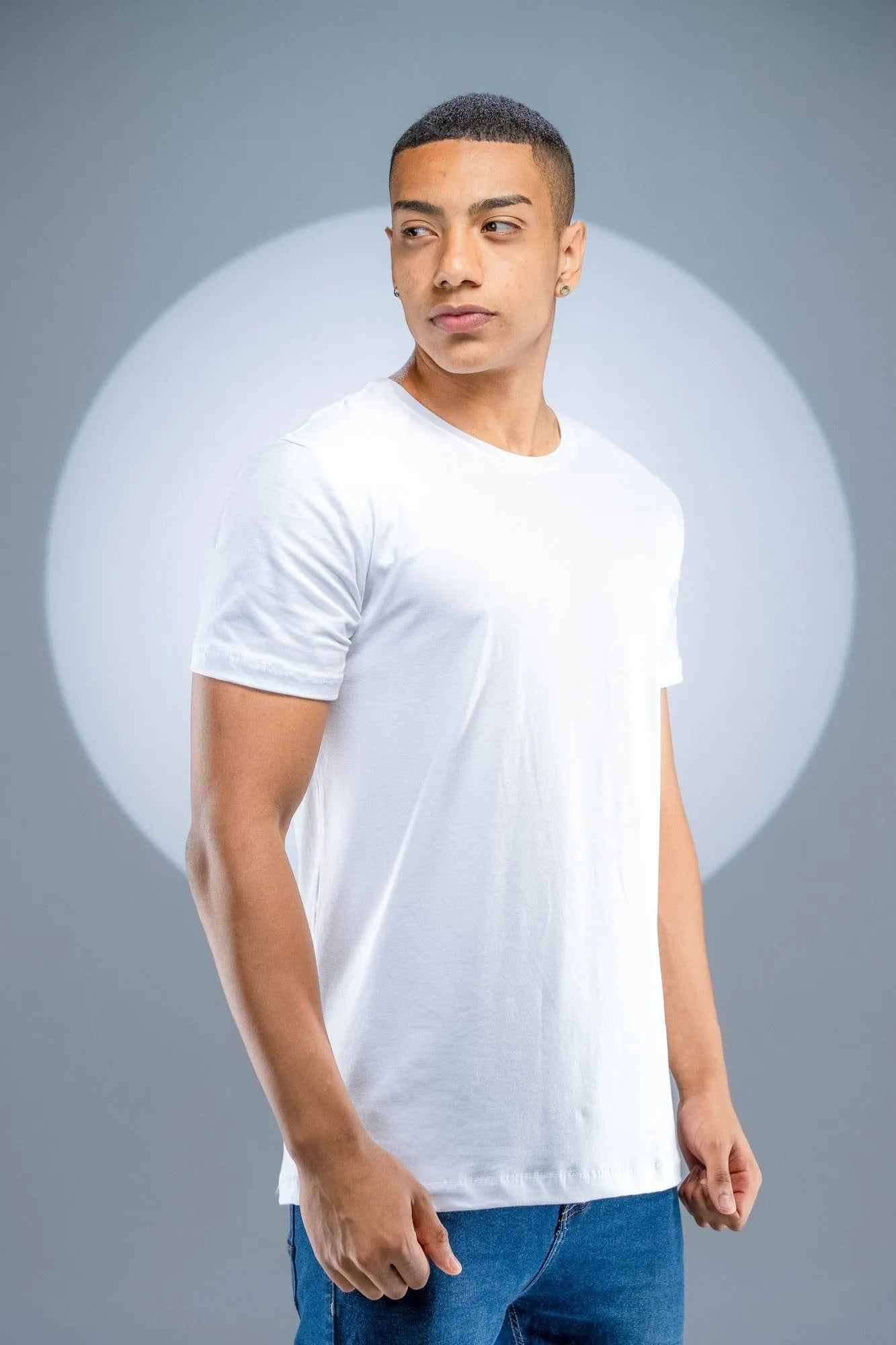 Camiseta Algodão Egípcio Branca