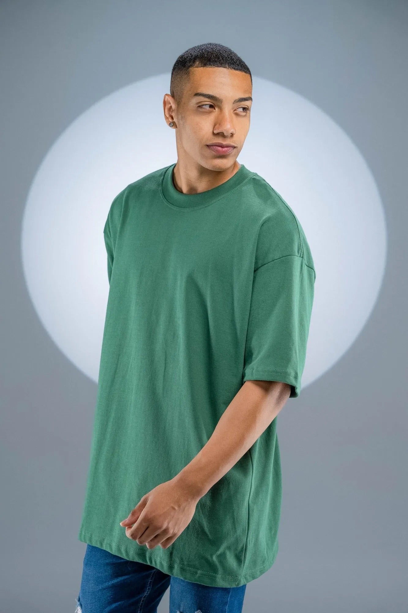 Camiseta Oversized Verde