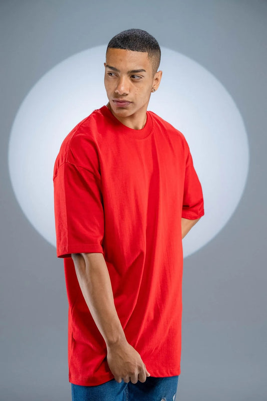Camiseta Oversized Vermelha