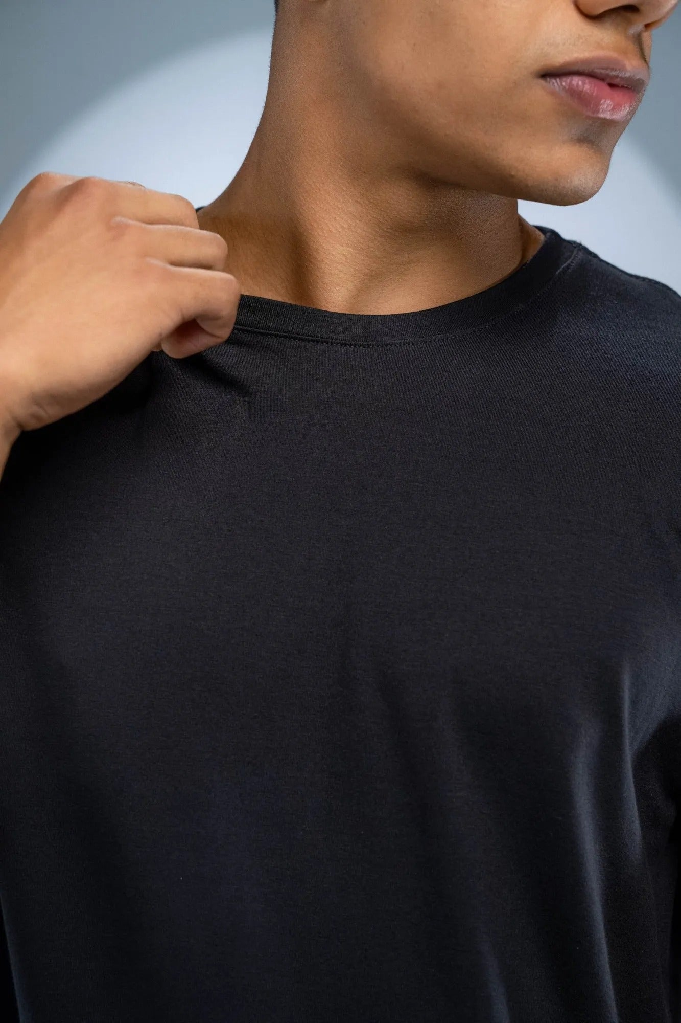 Camiseta Algodão Egípcio Preta