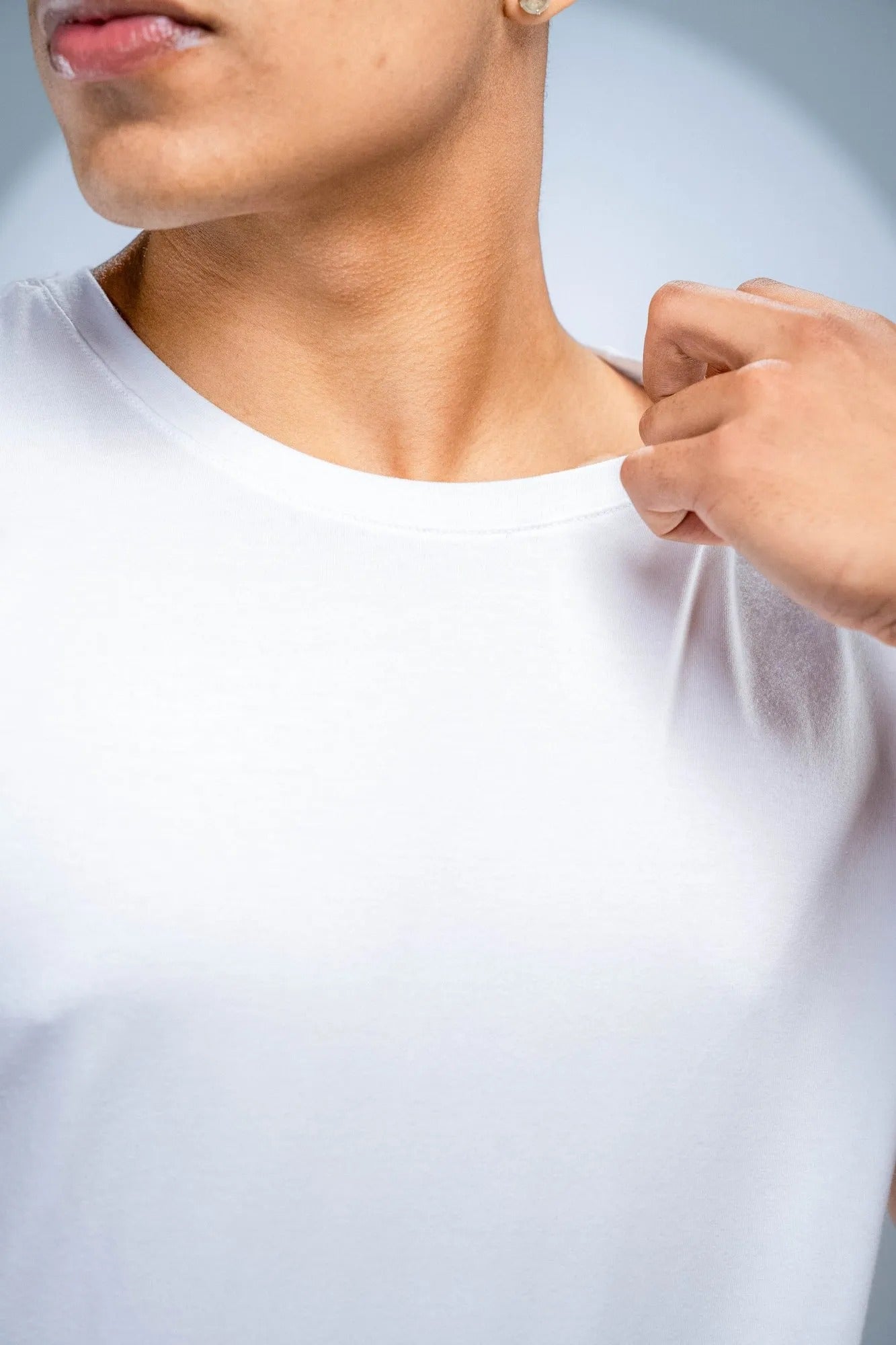 Camiseta Algodão Egípcio Branca