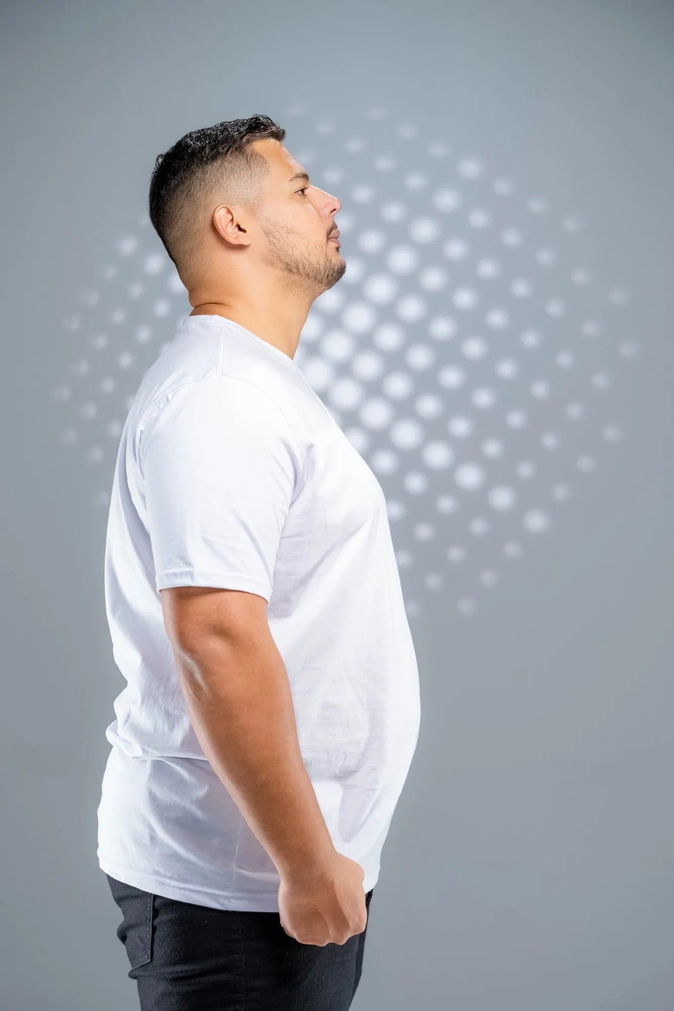 Camiseta 100% Algodão Penteado Plus Size Branca