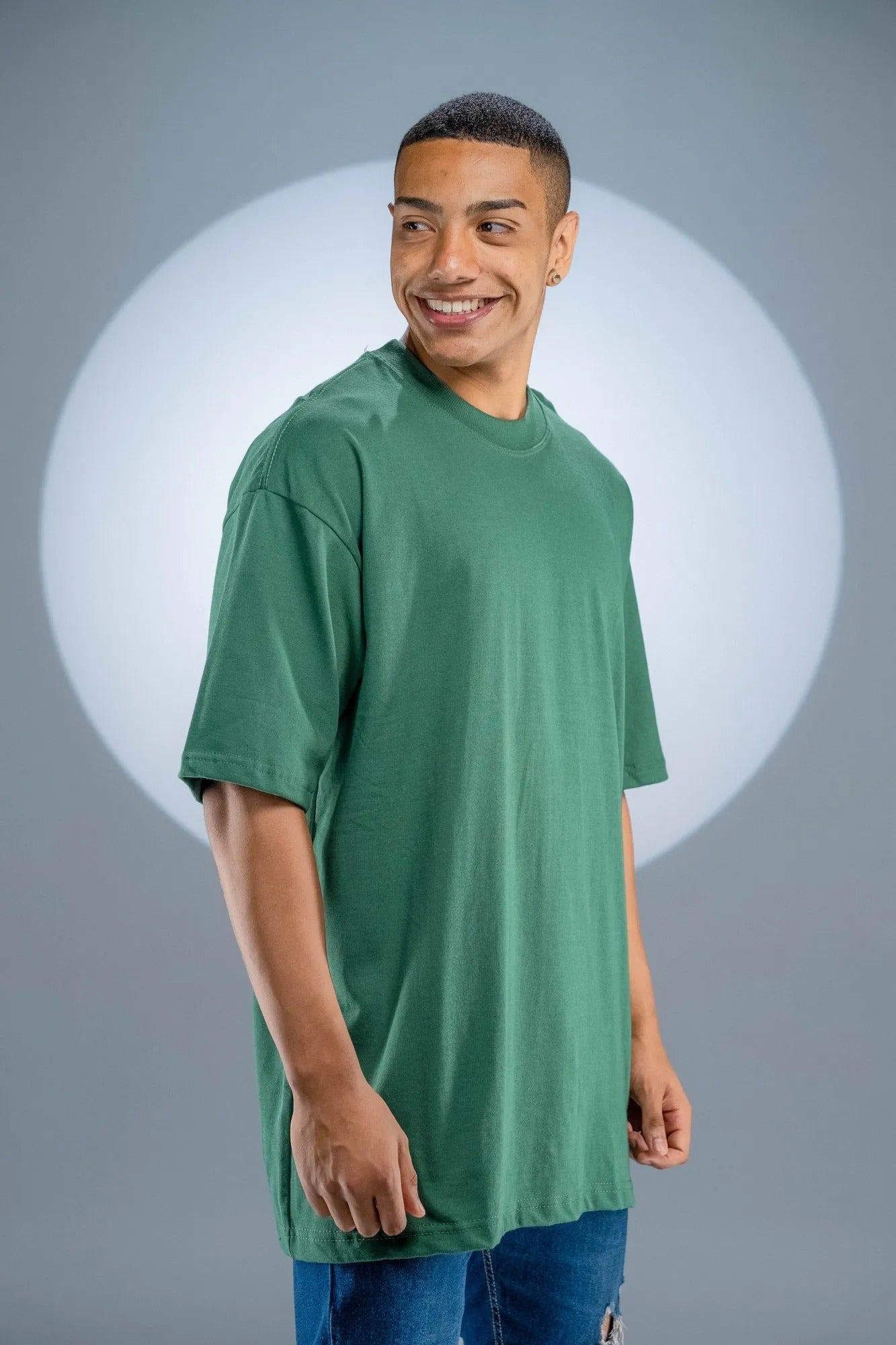 Camiseta Oversized Verde