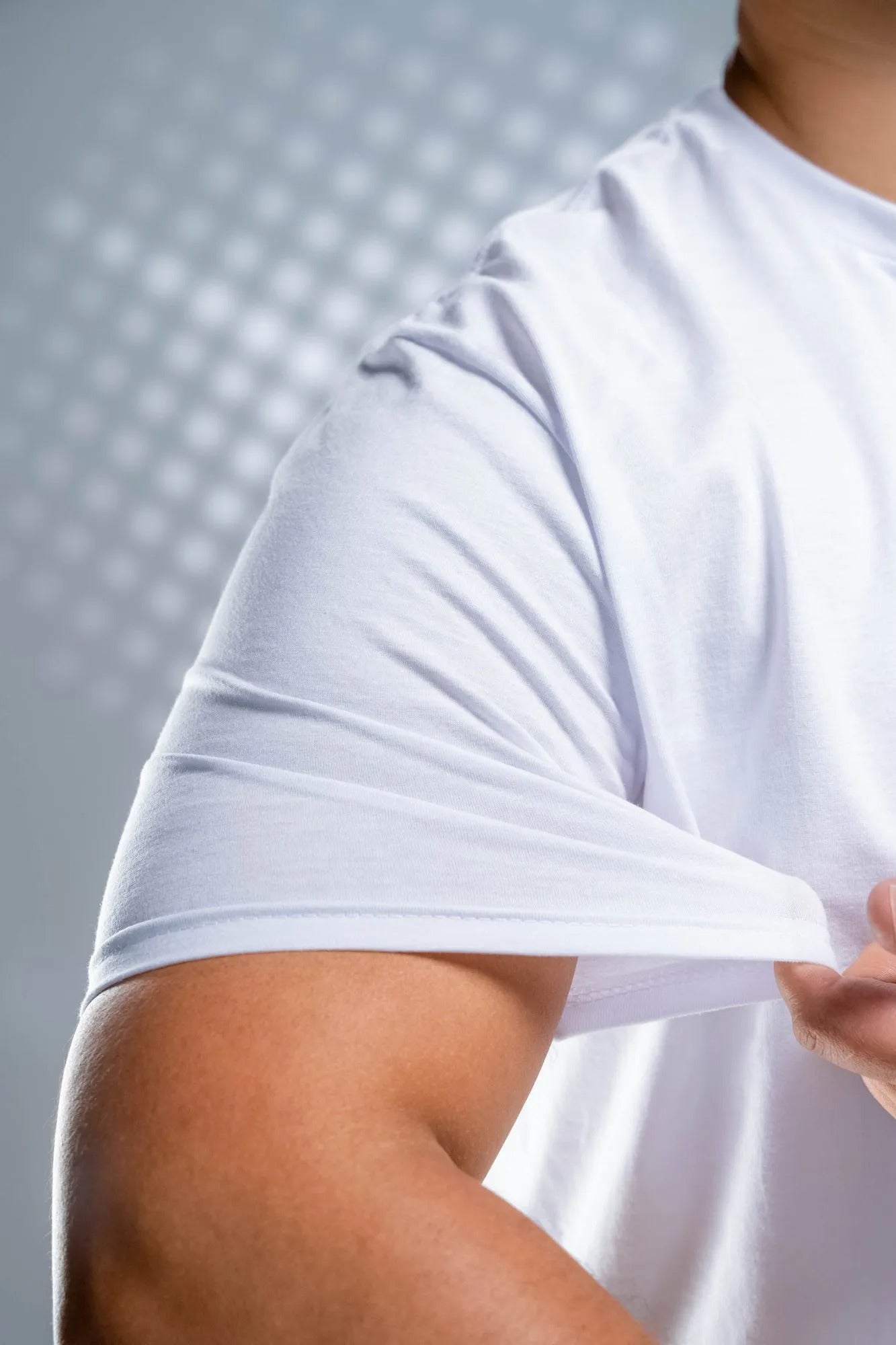 Camiseta 100% Algodão Penteado Plus Size Branca